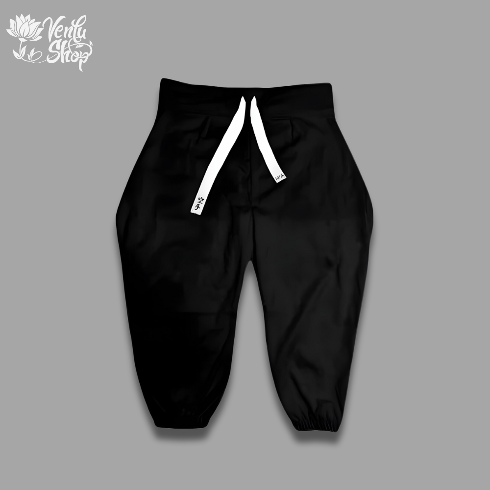 Black Anime Gym Pants