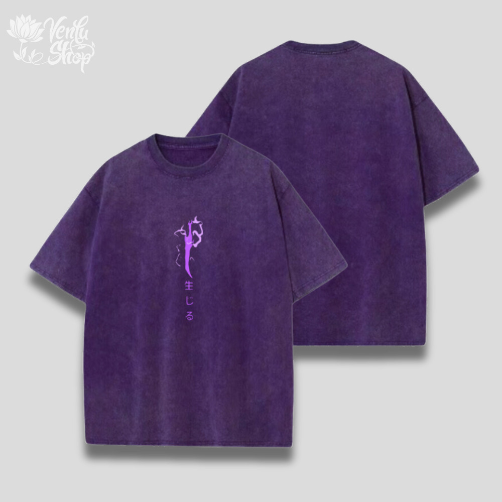 Jin Woo Washed Shirt — VenluShop anime gymwear