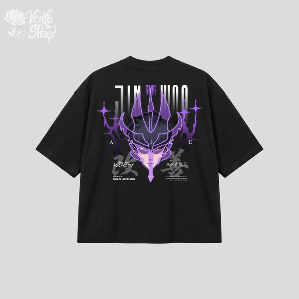 Jin-Woo Prime | Oversized Shirt - White - back