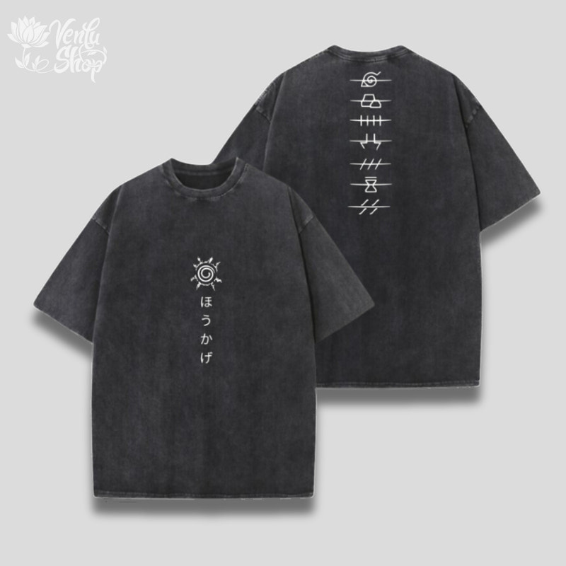 Naruto Washed Shirt