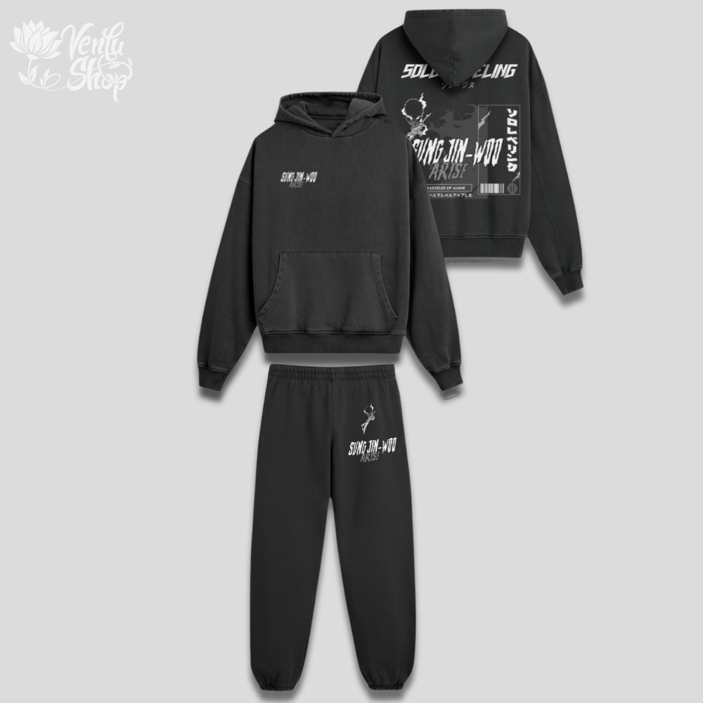 Jin Woo Tracksuit — VenluShop anime gymwear