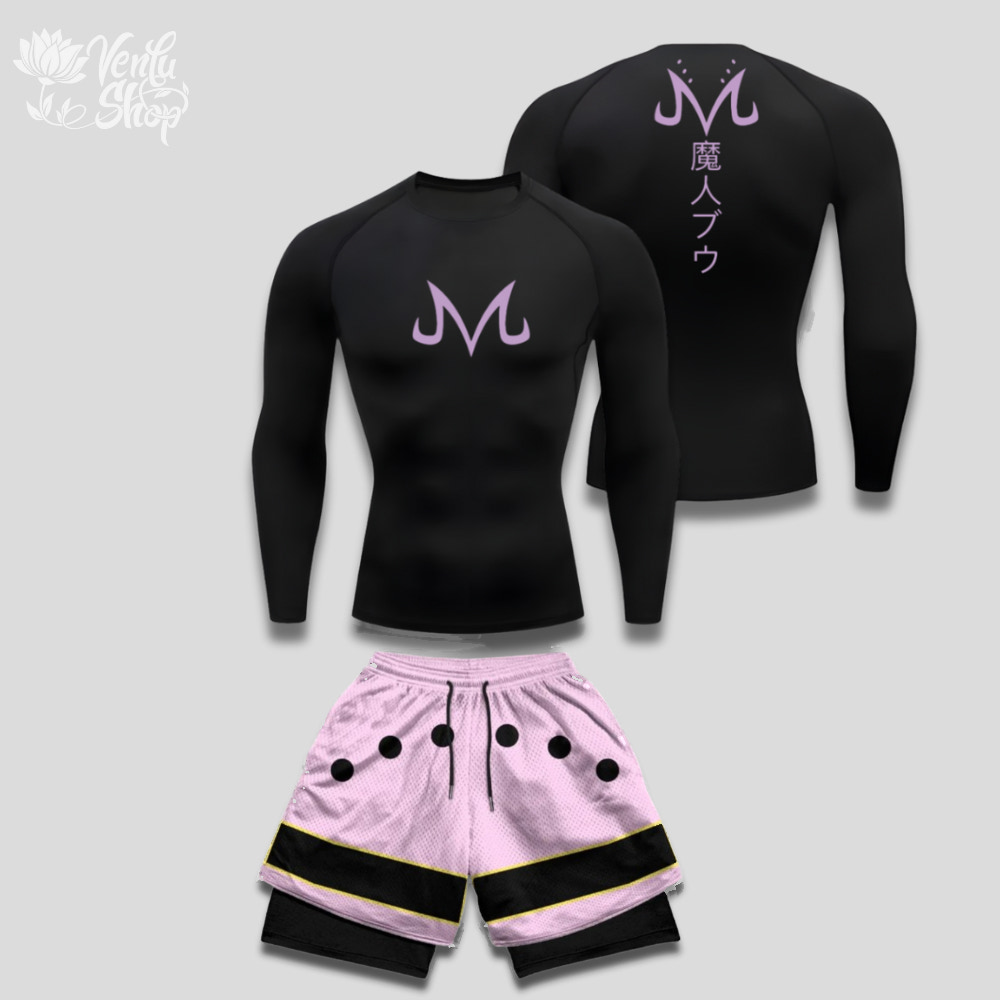 Majin Boo Gym Set — VenluShop anime gymwear