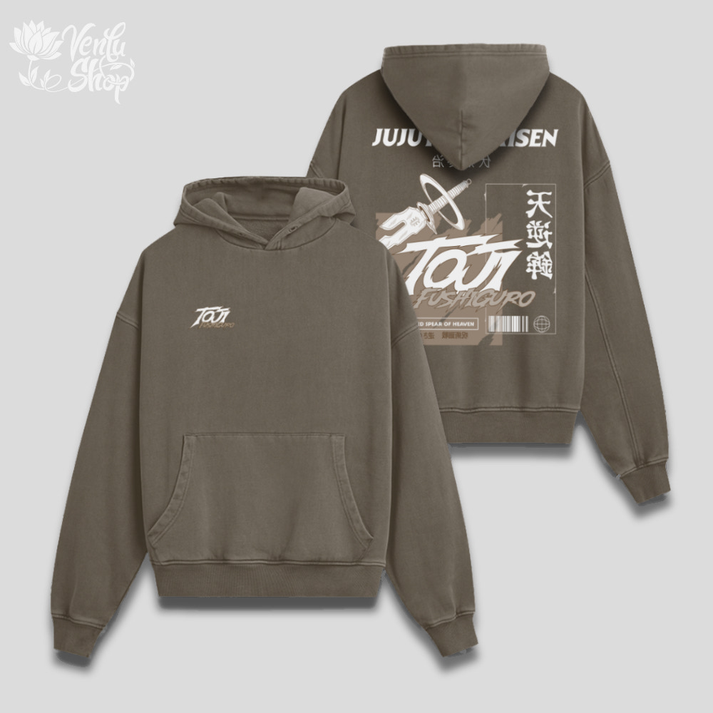 Toji Hoodie — VenluShop anime gymwear