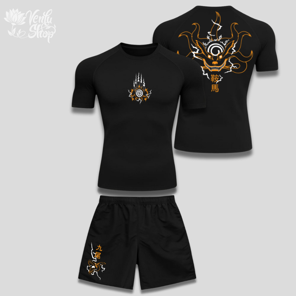 Kurama Set — VenluShop anime gymwear