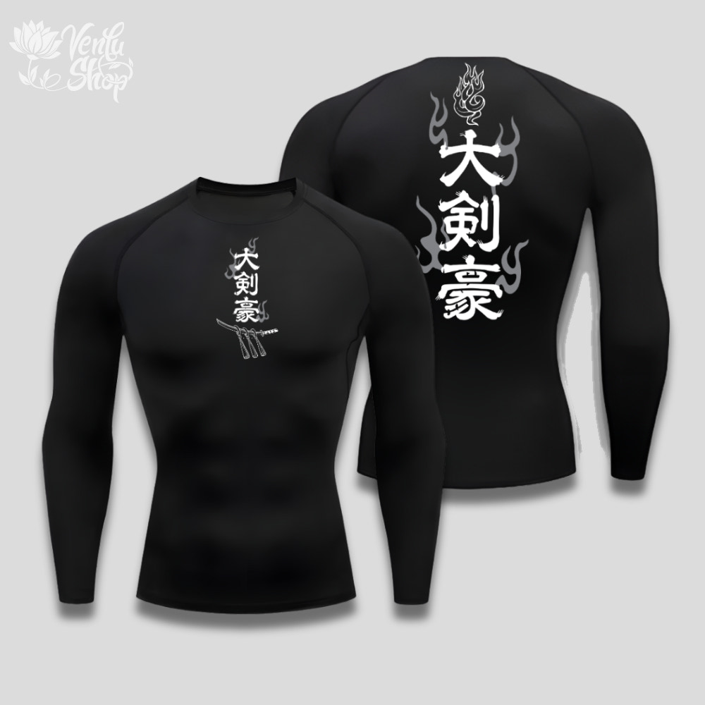 Zoro Compression Shirt 2.0 — VenluShop anime gymwear