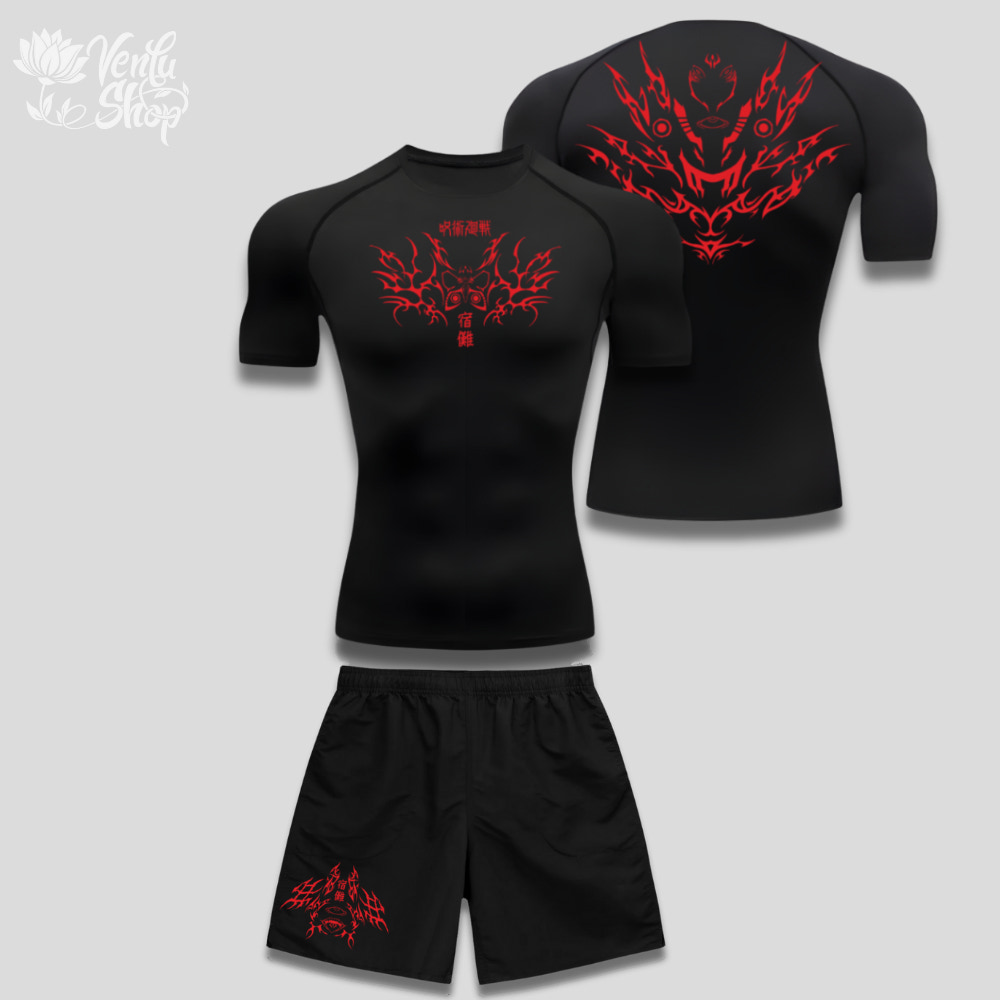 Sukuna Set — VenluShop anime gymwear