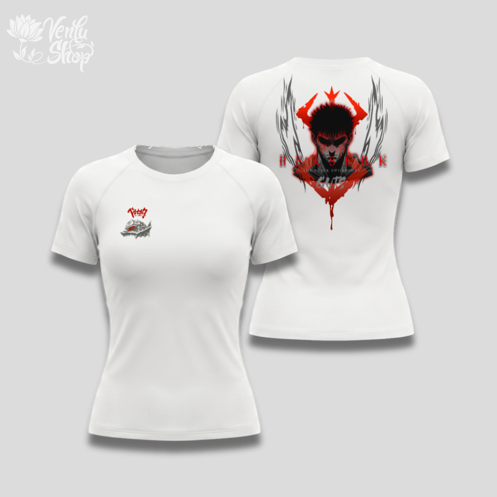 Guts Prime | Women's Compression Shirt - White - cover