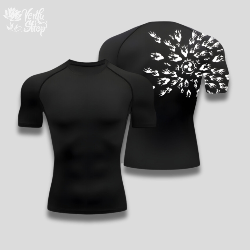 Sasuke Compression Shirt — VenluShop anime gymwear