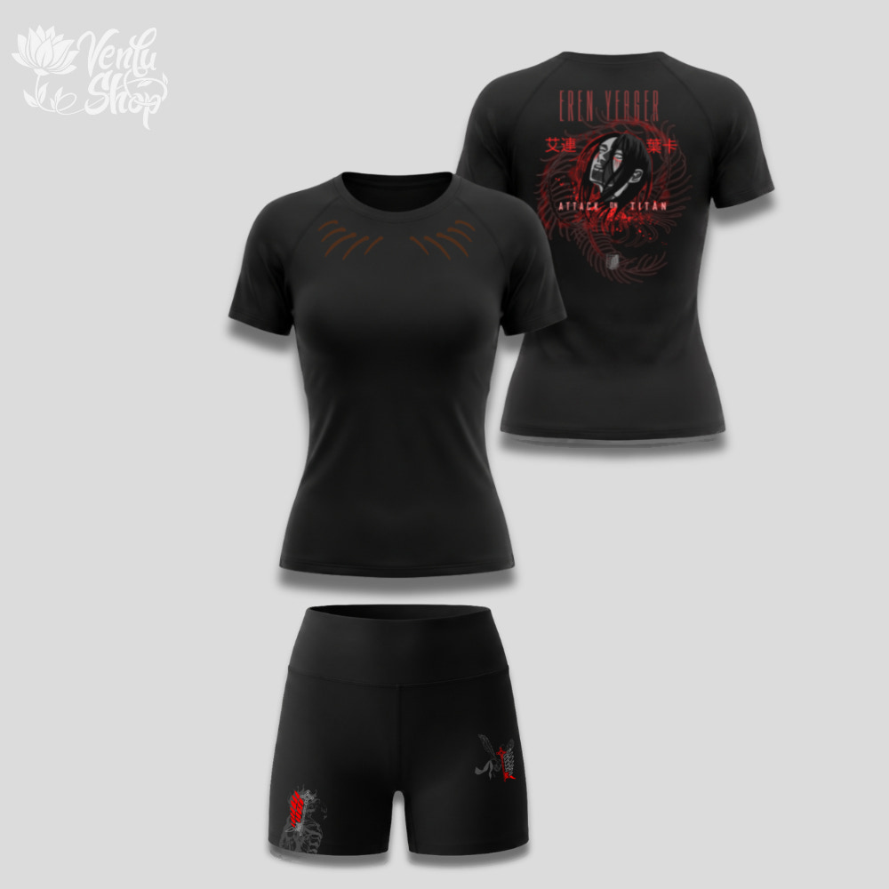 Eren Prime | Women's Set - Black - Product
