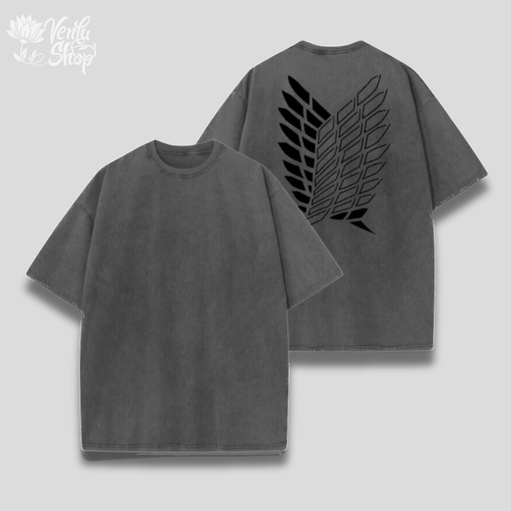 Levi Washed Shirt — VenluShop anime gymwear