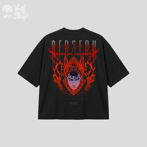 Guts Prime | Oversized Shirt - Black - back