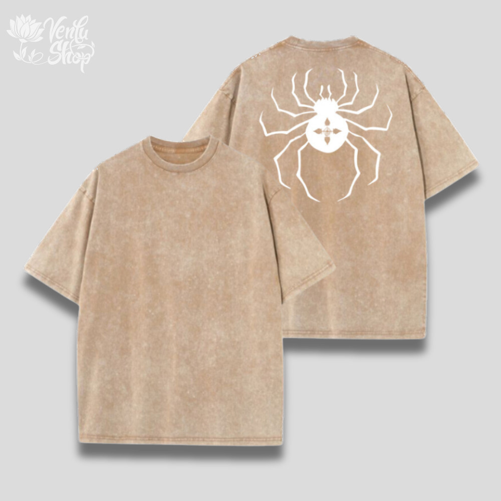 Chrollo Washed Shirt — VenluShop anime gymwear