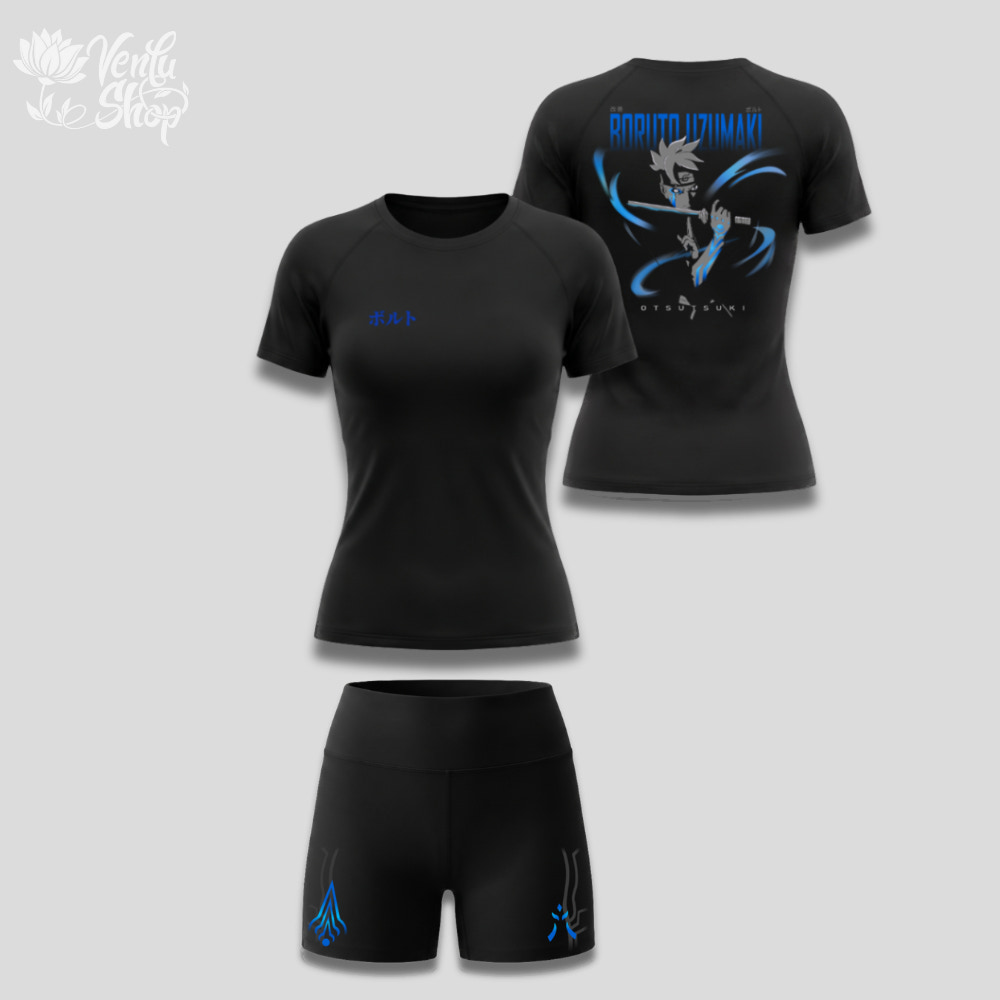 Boruto Prime | Women's Set - Black - Product