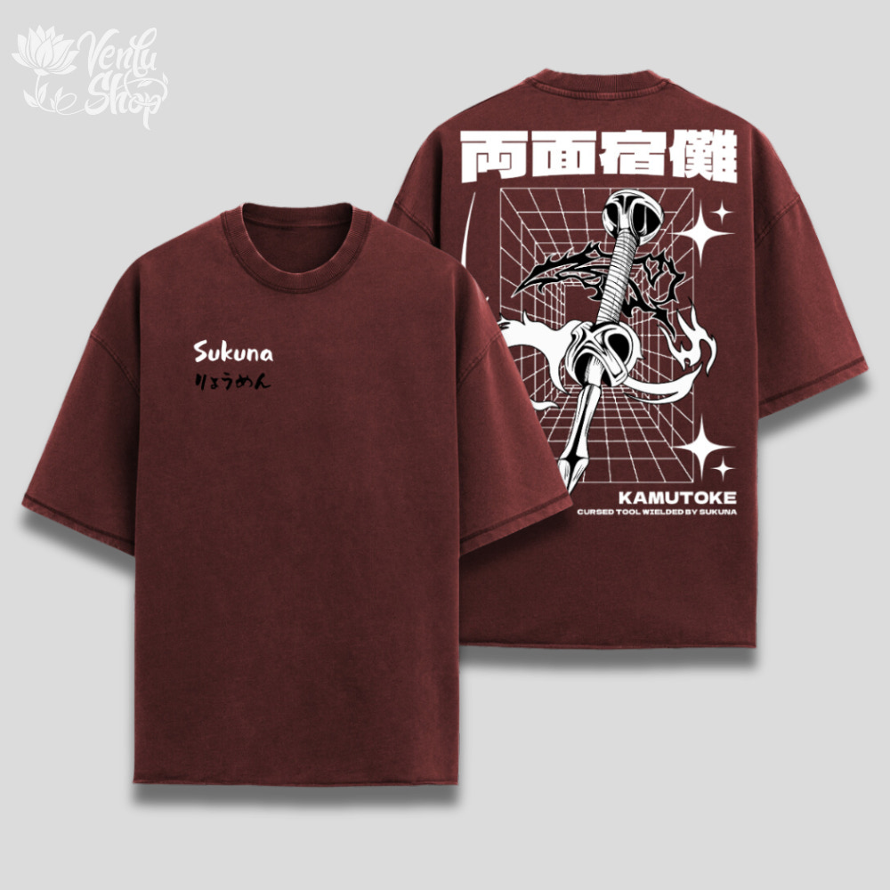 Sukuna Oversized Shirt — VenluShop anime gymwear