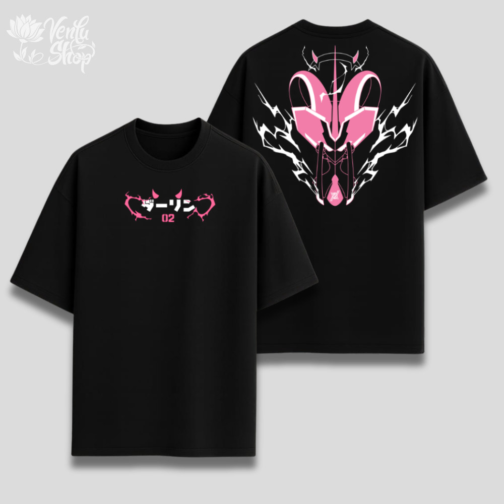 Zero Two Oversized Shirt — VenluShop anime gymwear