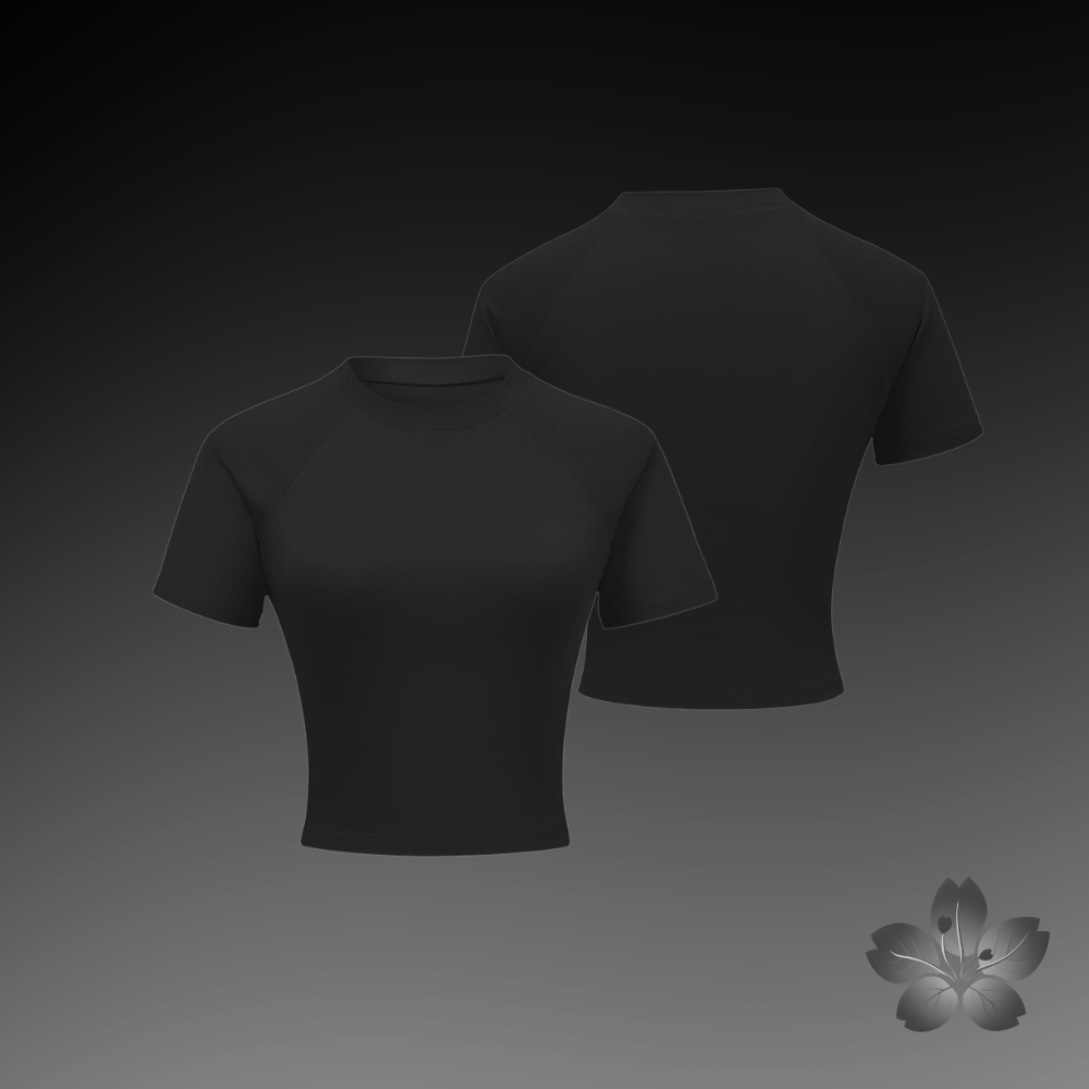 Cropped Compression Shirts