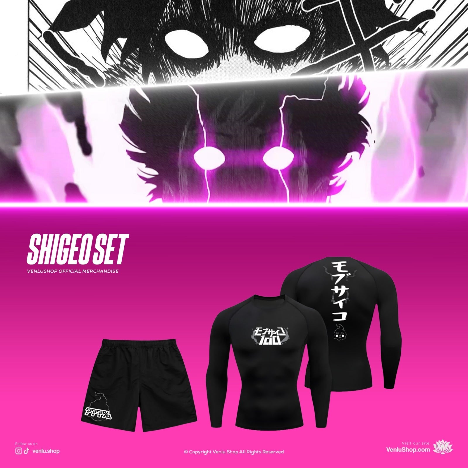 V 2.0 Sets Single Shorts / Long Sleeve Shirt