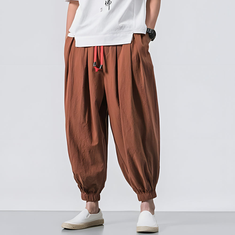 Red Baggy Pants