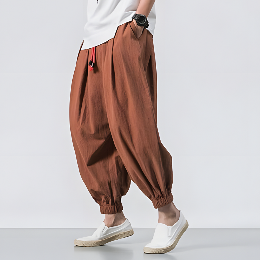 Red Baggy Pants