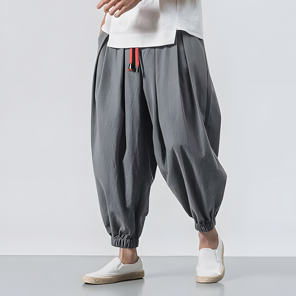 Grey Baggy Pants