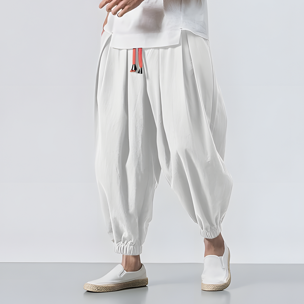 White Baggy Pants