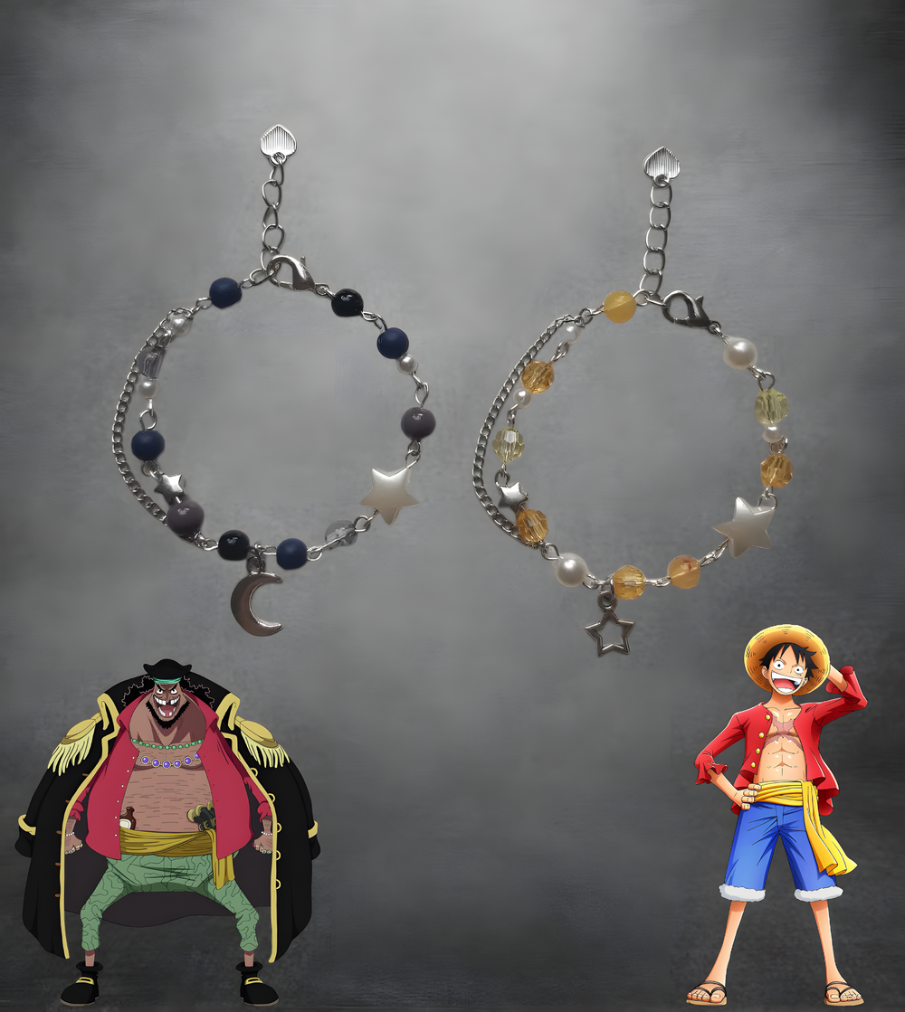 Luffy & Blackbeard Bracciali
