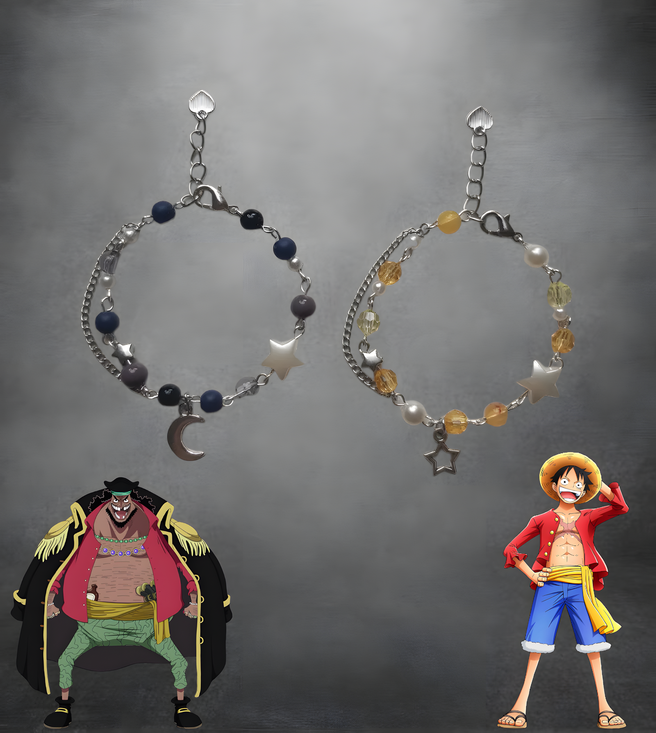 Luffy & Blackbeard Bracelets