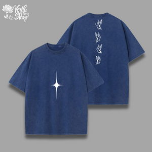 Aizen Washed Shirt — VenluShop anime gymwear