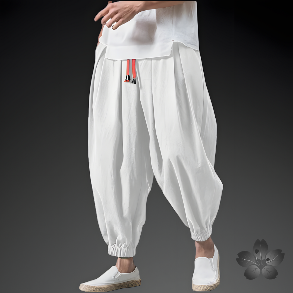 White Baggy Pants