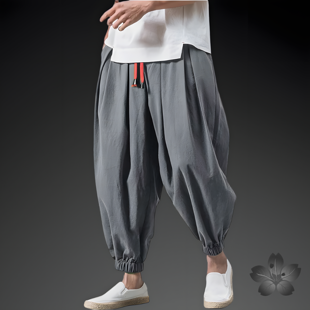 Grey Baggy Pants