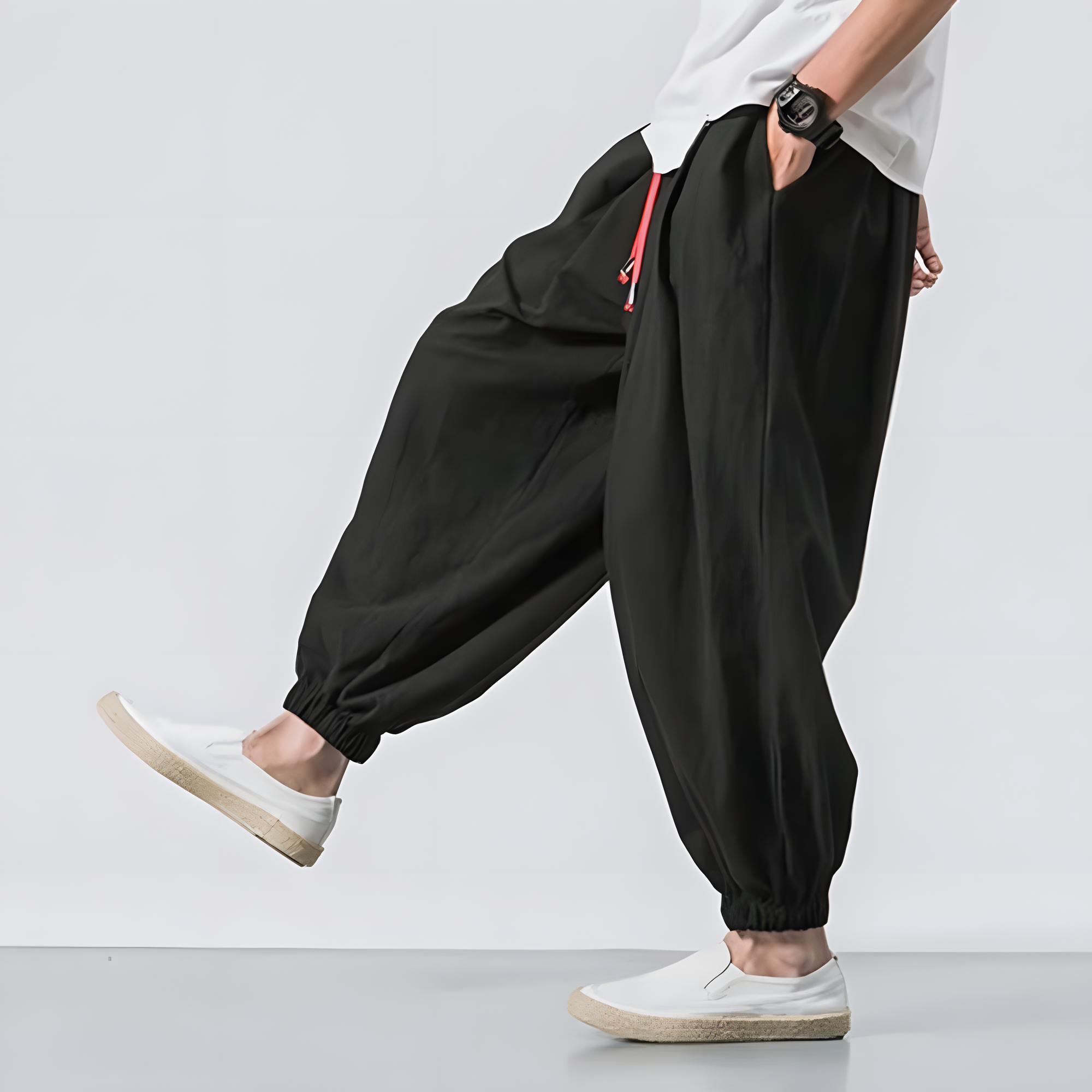 Black Baggy Pants