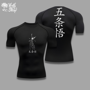 Gojo Compression Shirt 2.0 — VenluShop anime gymwear