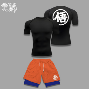 Goku Gym Set — VenluShop anime gymwear
