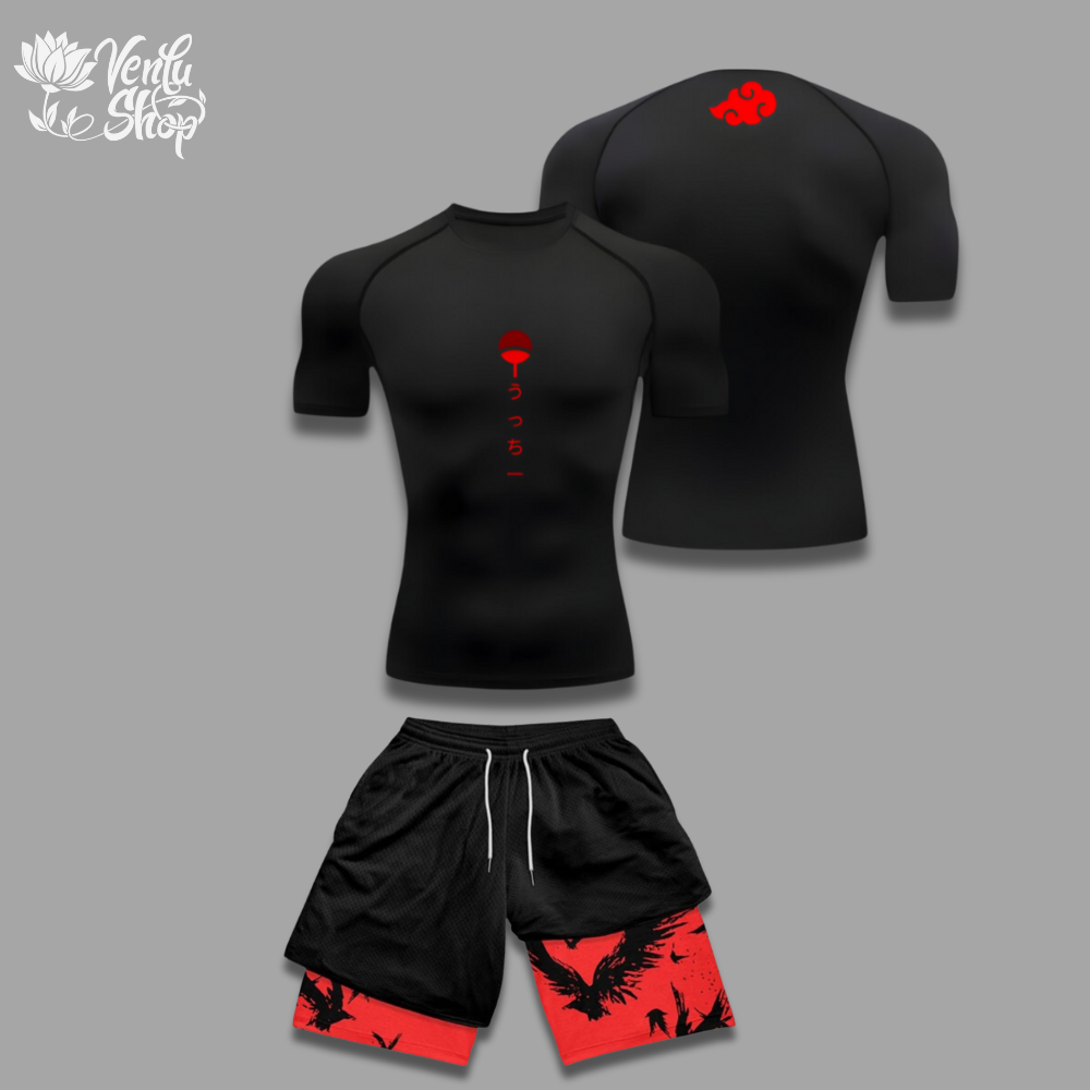 Itachi Gym Set — VenluShop anime gymwear