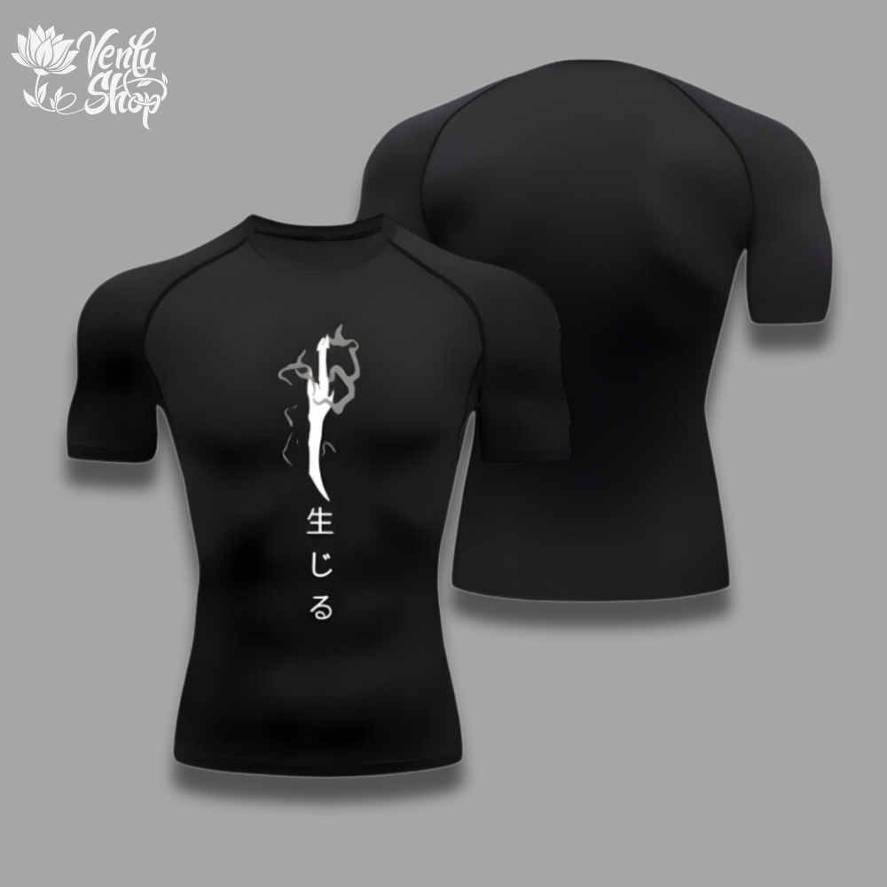 Jin Woo Compression Shirt — VenluShop anime gymwear