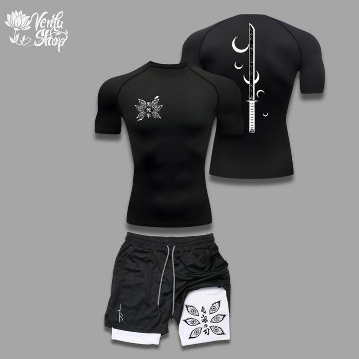 Kokushibo Gym Set — VenluShop anime gymwear