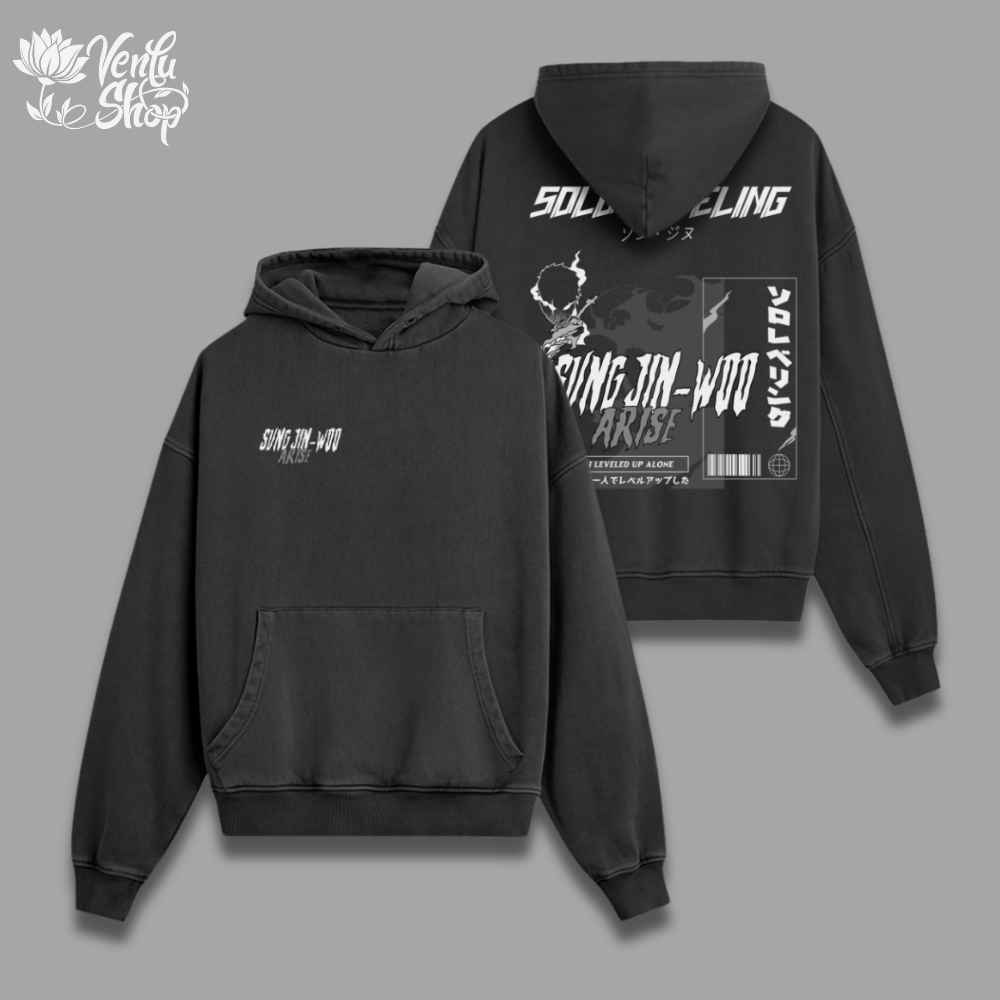 Jin Woo Hoodie — VenluShop anime gymwear