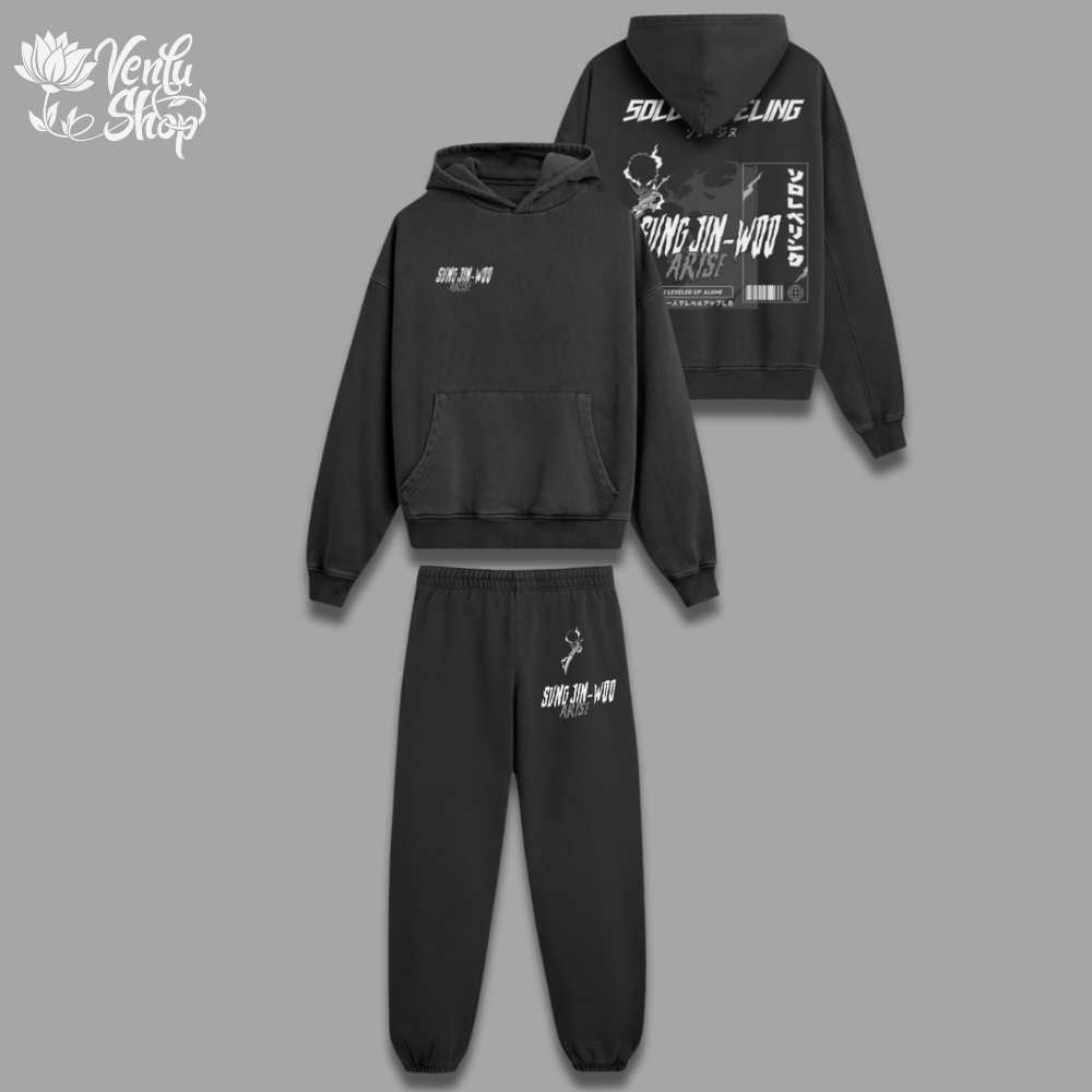 Jin Woo Tracksuit — VenluShop anime gymwear