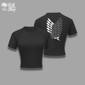 Levi Cropped Compression Shirt