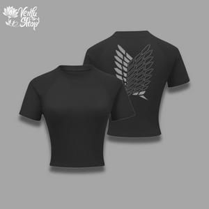 Levi Cropped Compression Shirt