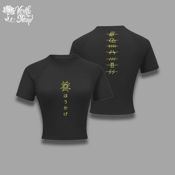 Naruto Cropped Compression Shirt