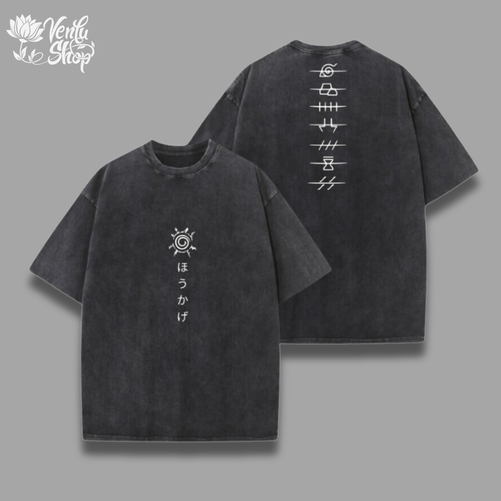 Naruto Washed Shirt