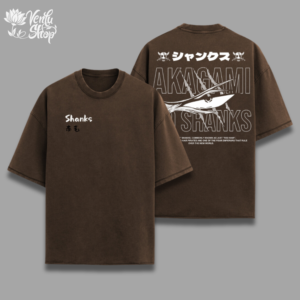 Shanks Oversized Shirt — VenluShop anime gymwear