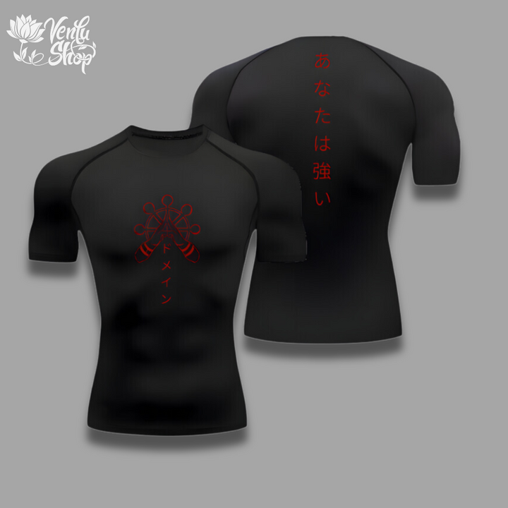 Sukuna Compression Shirt — VenluShop anime gymwear