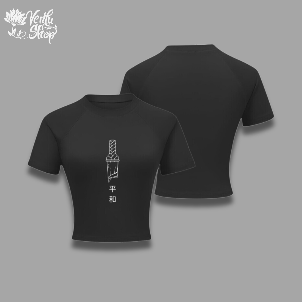 Thorfinn Cropped Compression — VenluShop anime gymwear