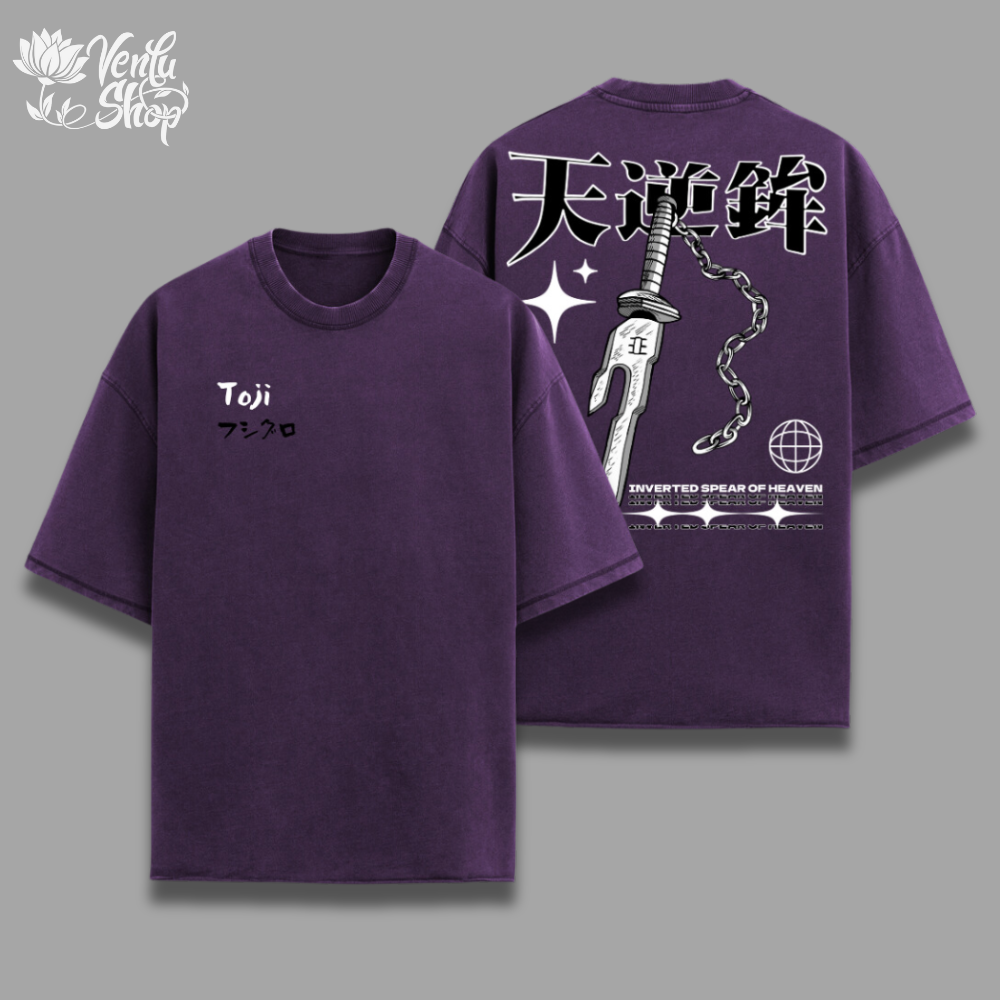 Toji Oversized Shirt — Anime Gymwear | VenluShop