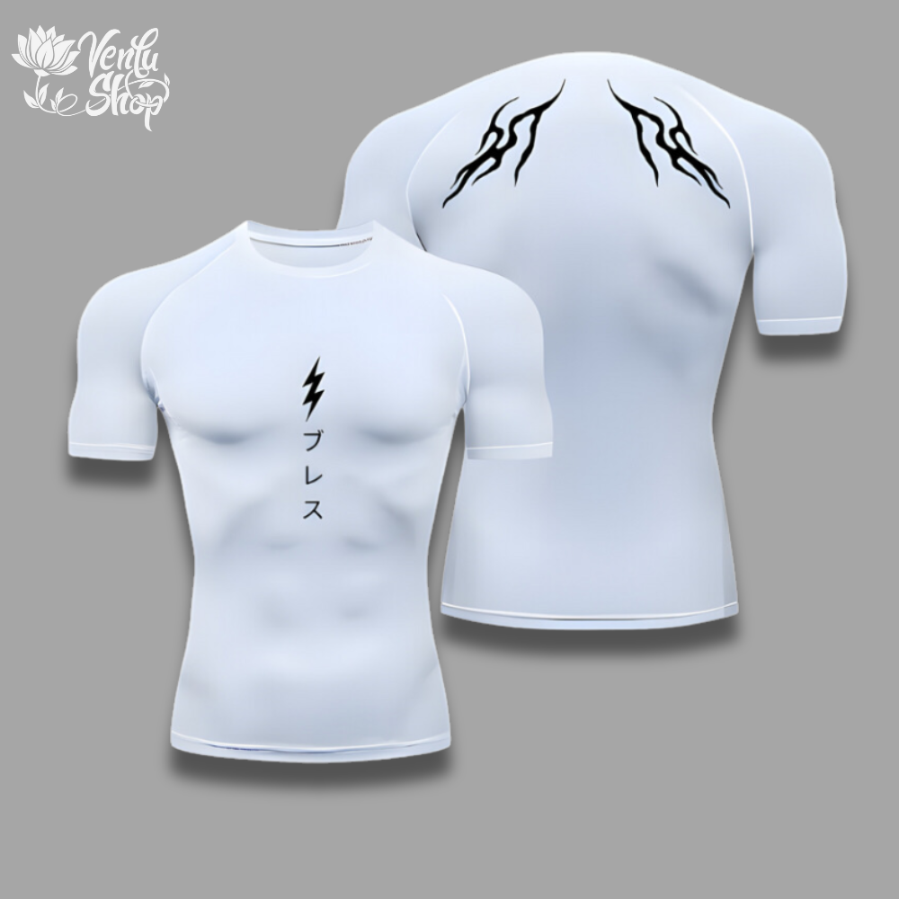 Zenitsu Compression Shirt — VenluShop anime gymwear