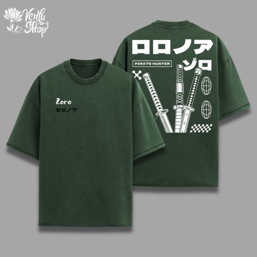 Zoro Oversized Shirt — VenluShop anime gymwear