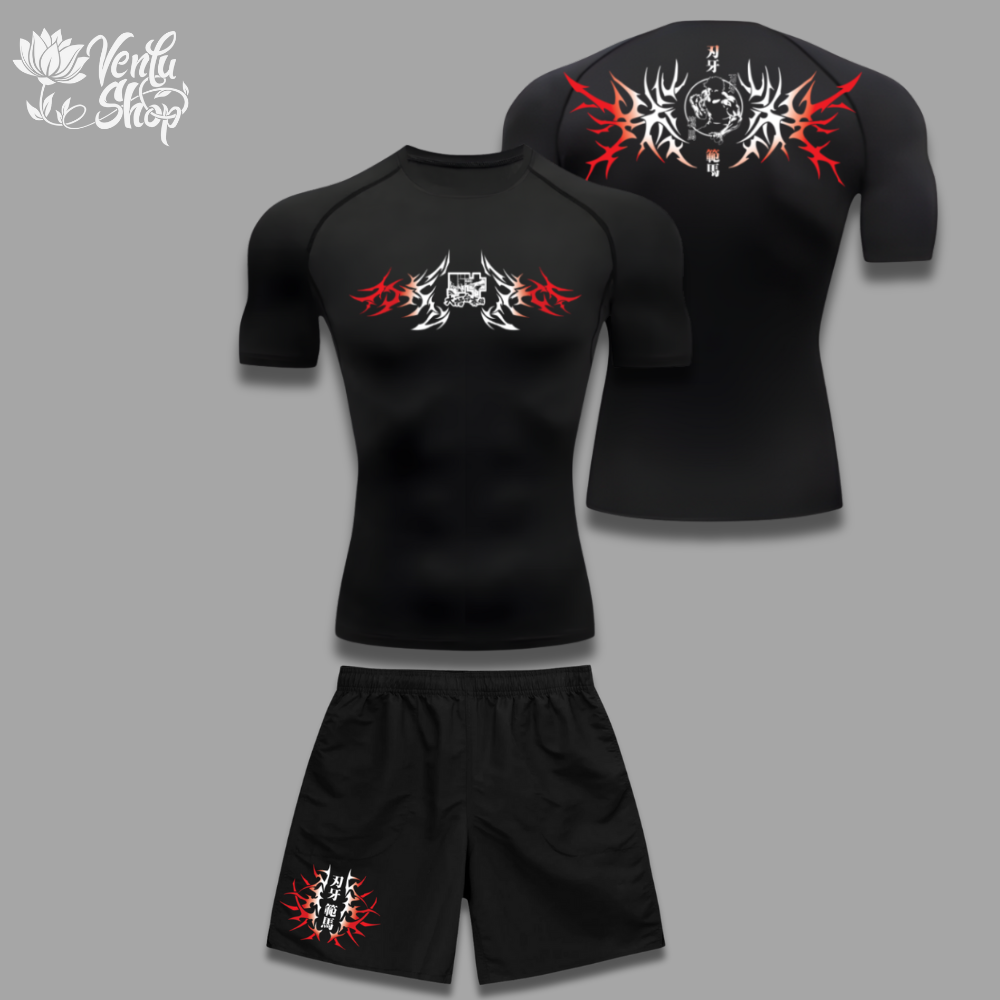 Baki Set 2.0 — VenluShop anime gymwear