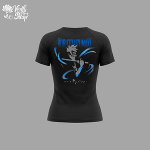 Boruto Prime | Women's Compression Shirt - Black - back